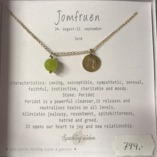 Hovedbilde Sparkling wishes kjede stjernetegn JOMFRUEN