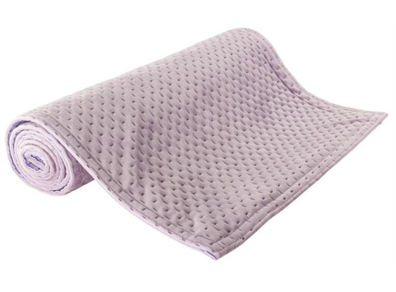 Løper diamant velur lilla 40x140