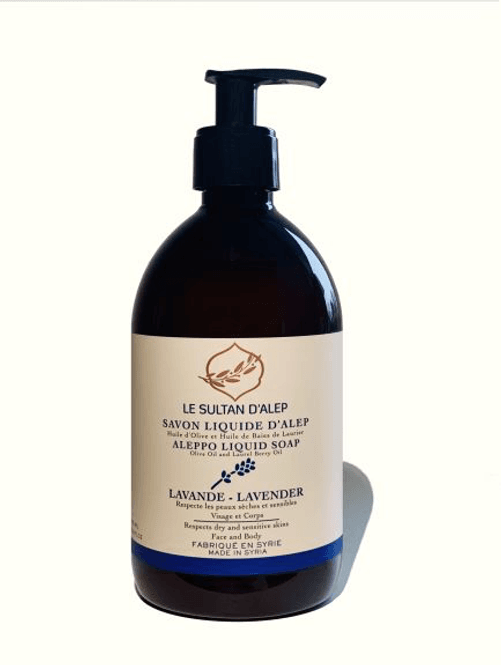 Hovedbilde Aleppo -30% flytende såpe -500ml- lavendel