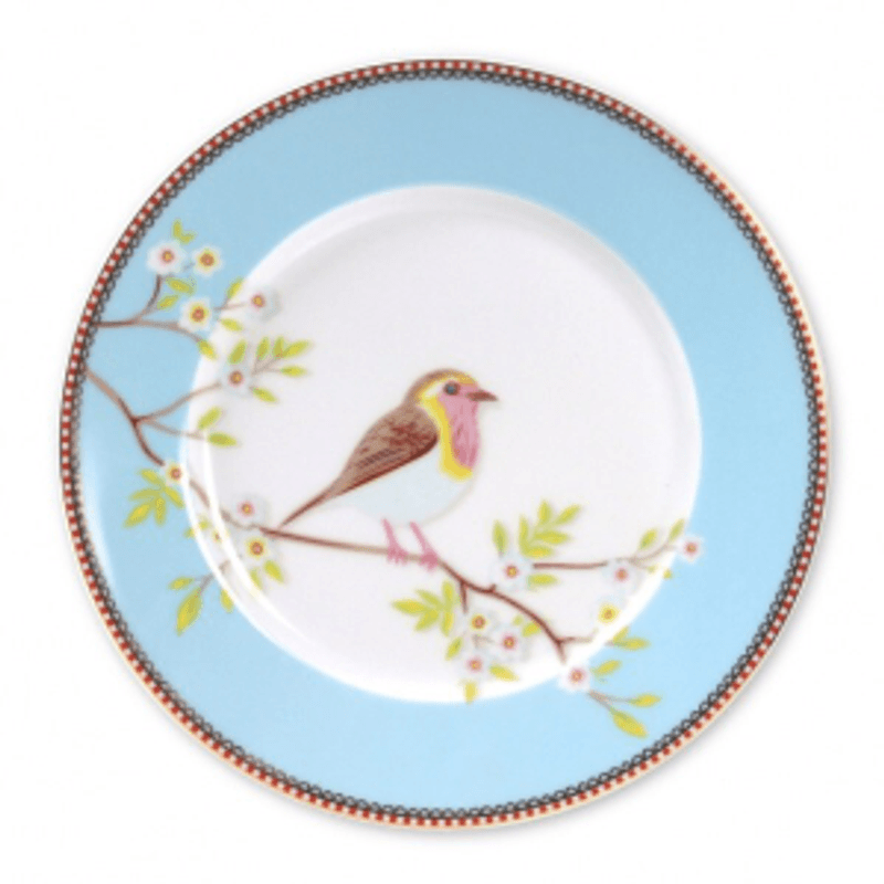Asjett pip frokost blue 21cm